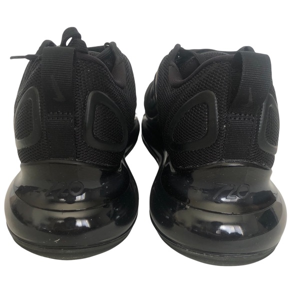 Nike Air Max 720 Grade School ‘Triple Black’ Size 7 Y/ 8.5 women’s - Picture 4 of 7